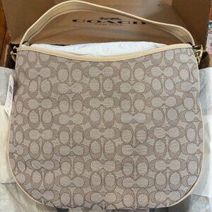NWT Coach Purse - Soft Tabby Hobo